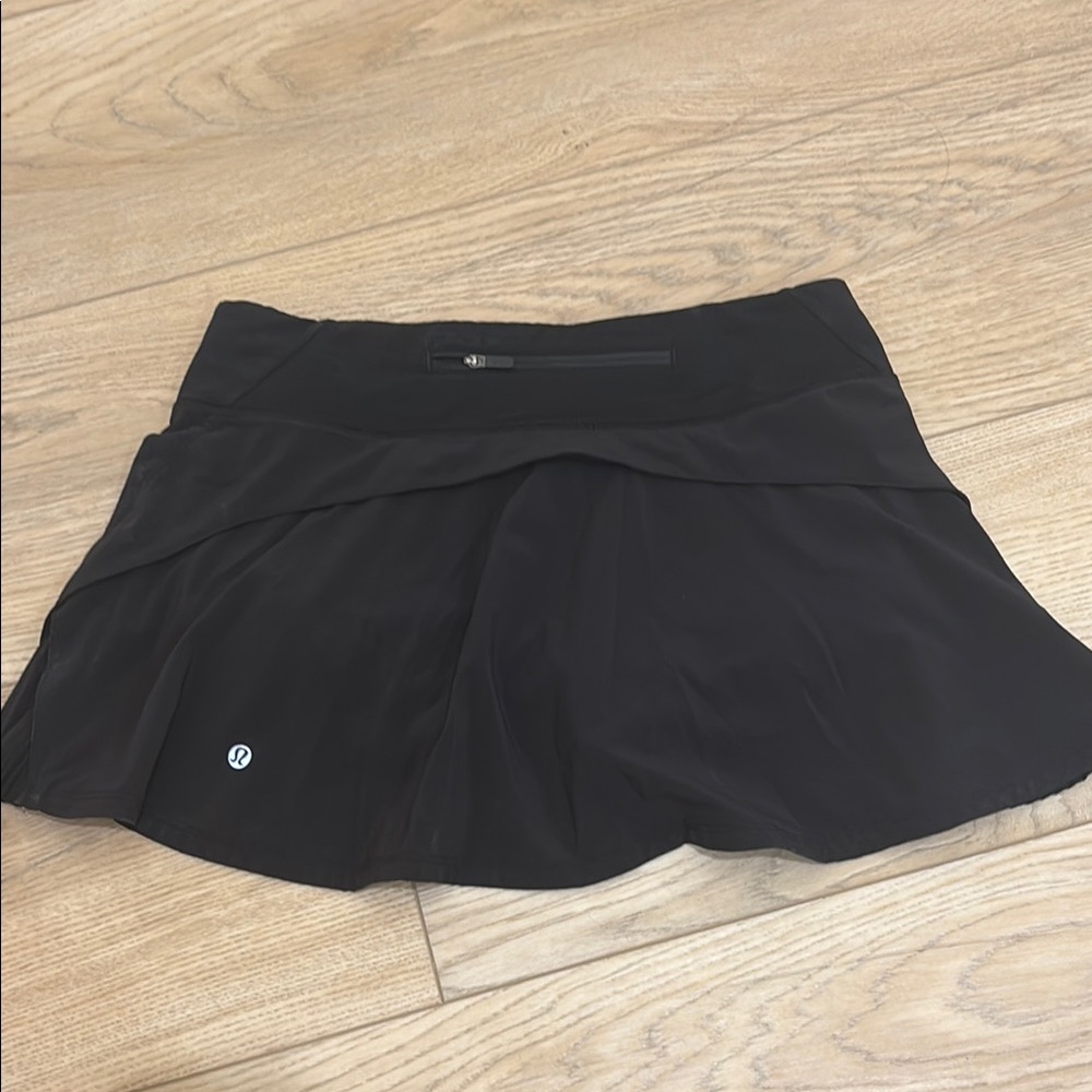 Lululemon Black Tennis Athletic Skort